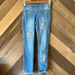 Justice Slim Fit Mid Rise Leggings GREAT CONDITION